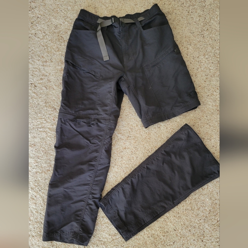 Mens North Face Zip Off Hiking Pants